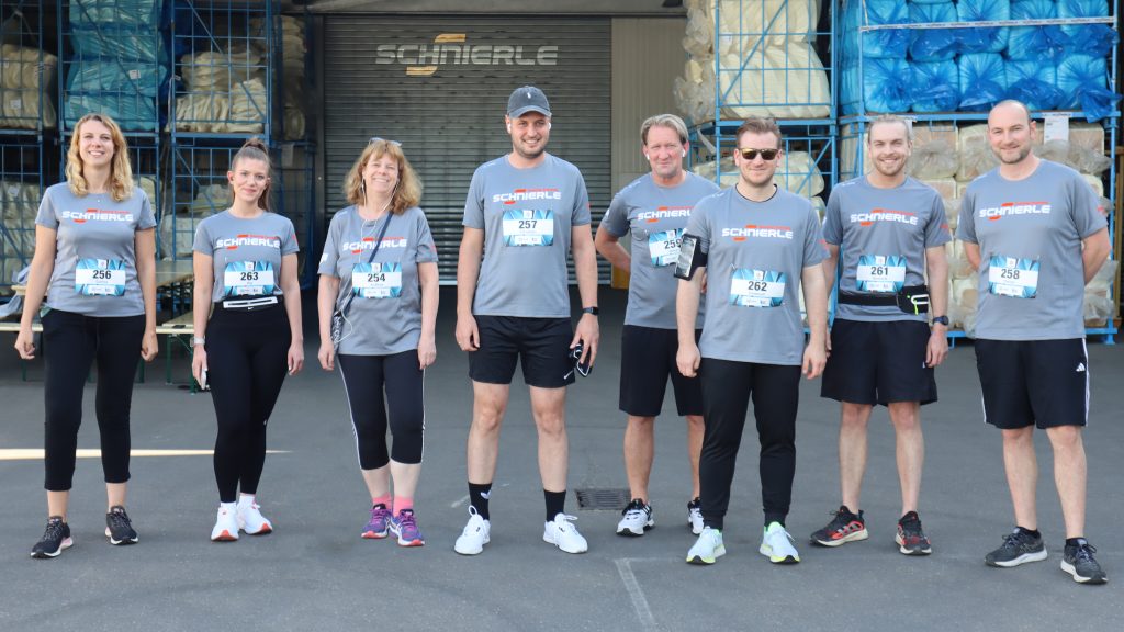 Gruppenbild Firmenlauf